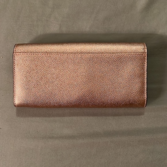 Coach Wallet gold shimmer - Picture 2 of 7